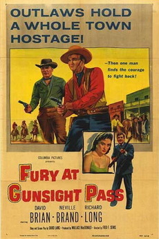 Fury at Gunsight Pass - Julisteet