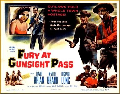 Fury at Gunsight Pass - Affiches