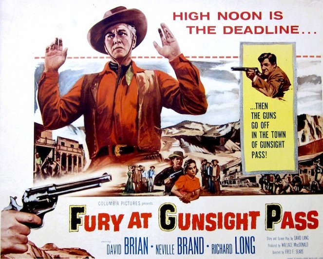 Fury at Gunsight Pass - Plakaty