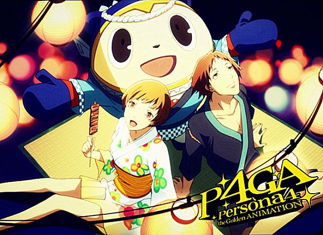 Persona 4: The Golden Animation - Carteles