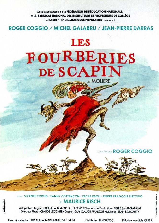 Les Fourberies de Scapin - Plakaty