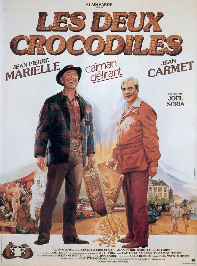 Les Deux crocodiles - Posters