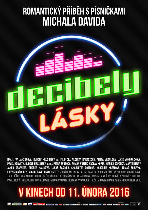 Decibely lásky - Plakate
