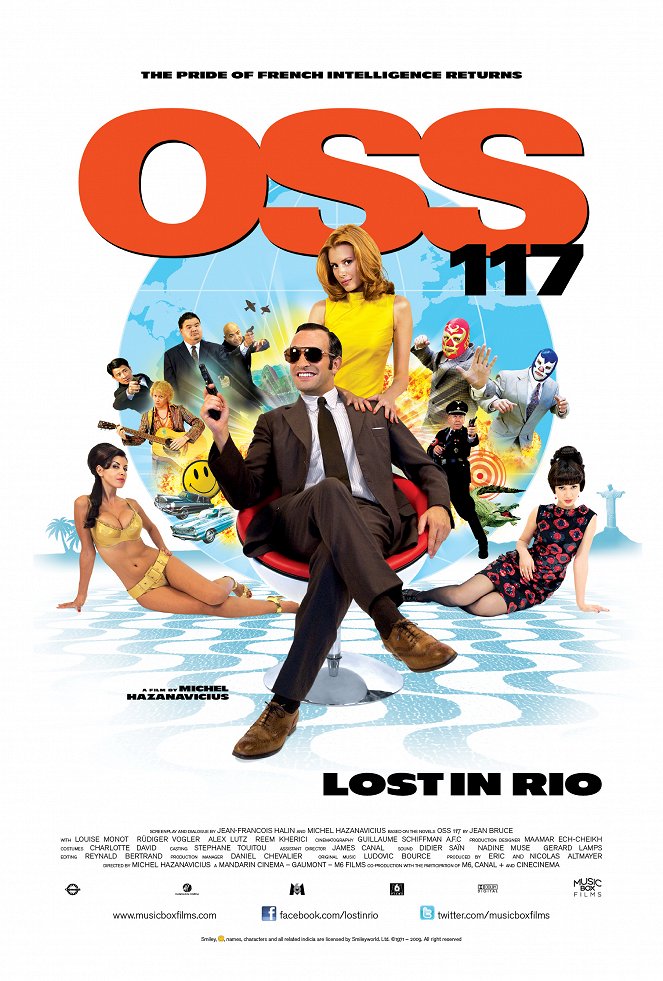 OSS 117: Lost in Rio - Posters