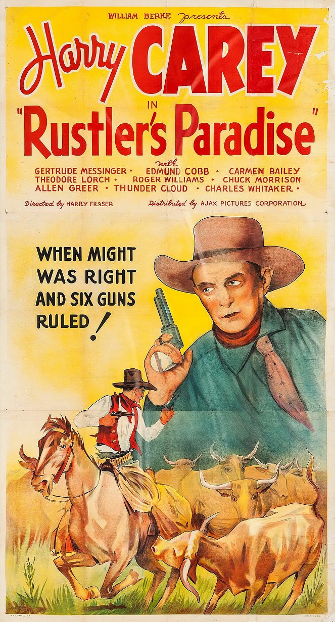 Rustler's Paradise - Plakátok