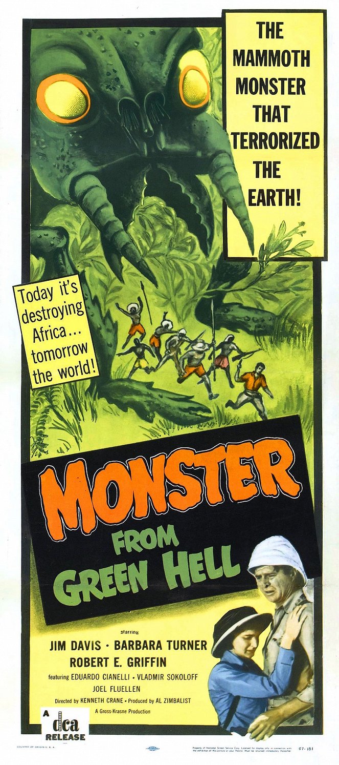 Monster from Green Hell - Posters
