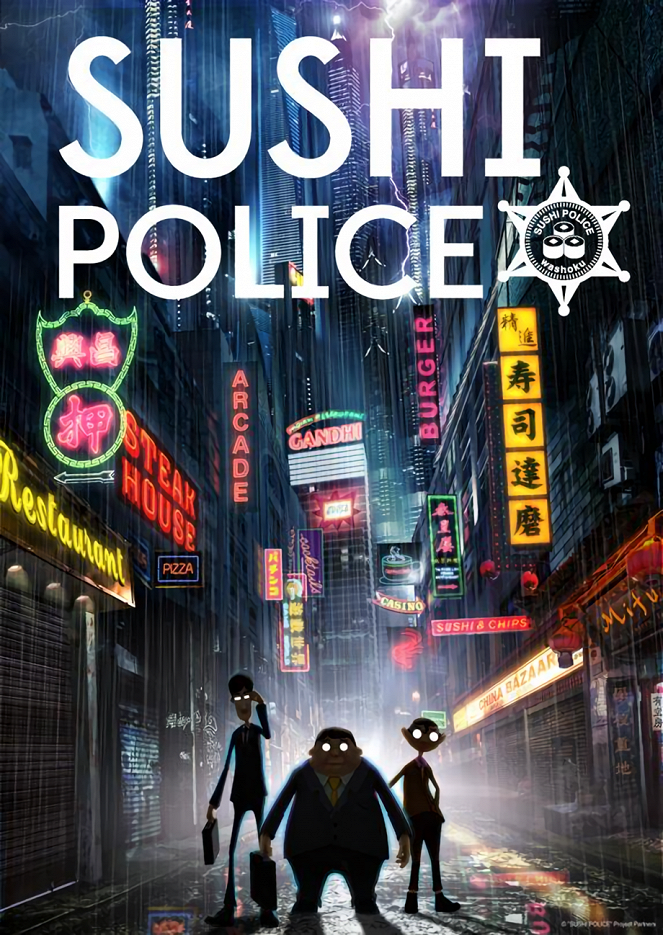 Sushi Police - Plakáty