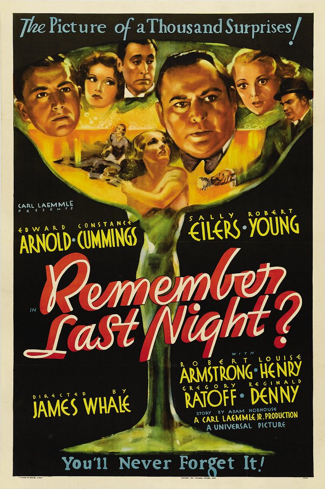 Remember Last Night? - Affiches