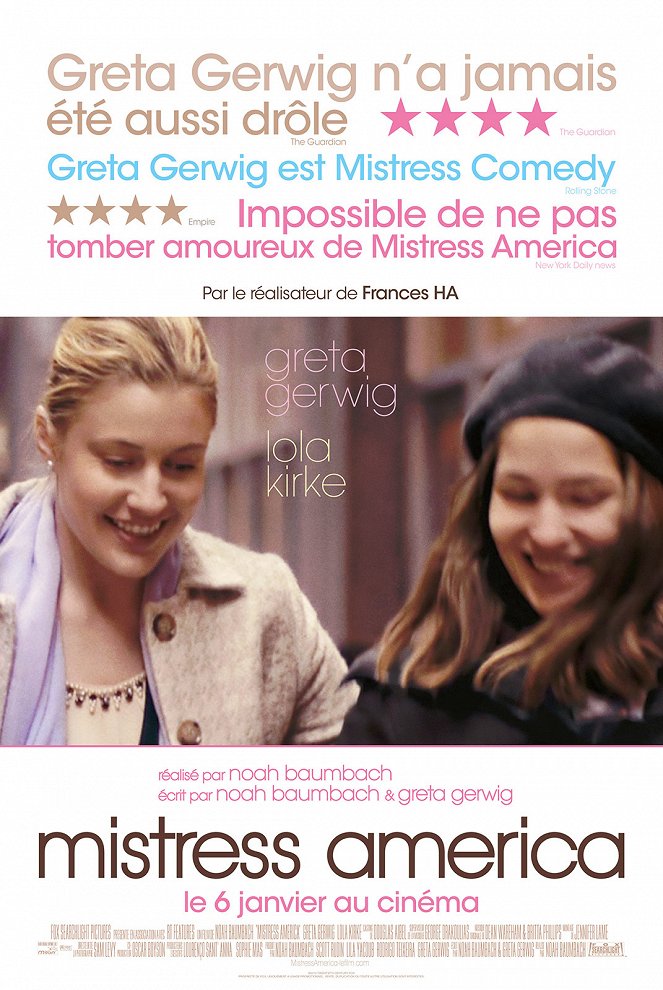 Mistress America - Affiches