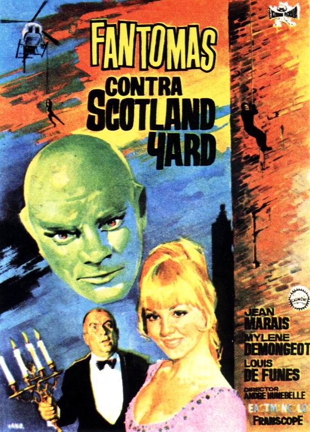 Fantomas contra Scotland Yard - Carteles