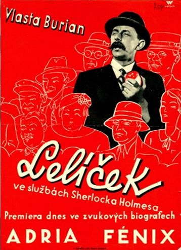 Lelíček ve službách Sherlocka Holmese - Plakátok