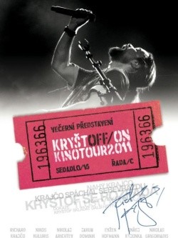 Kryštof - Kryšt off/on Kinotour - Plakate