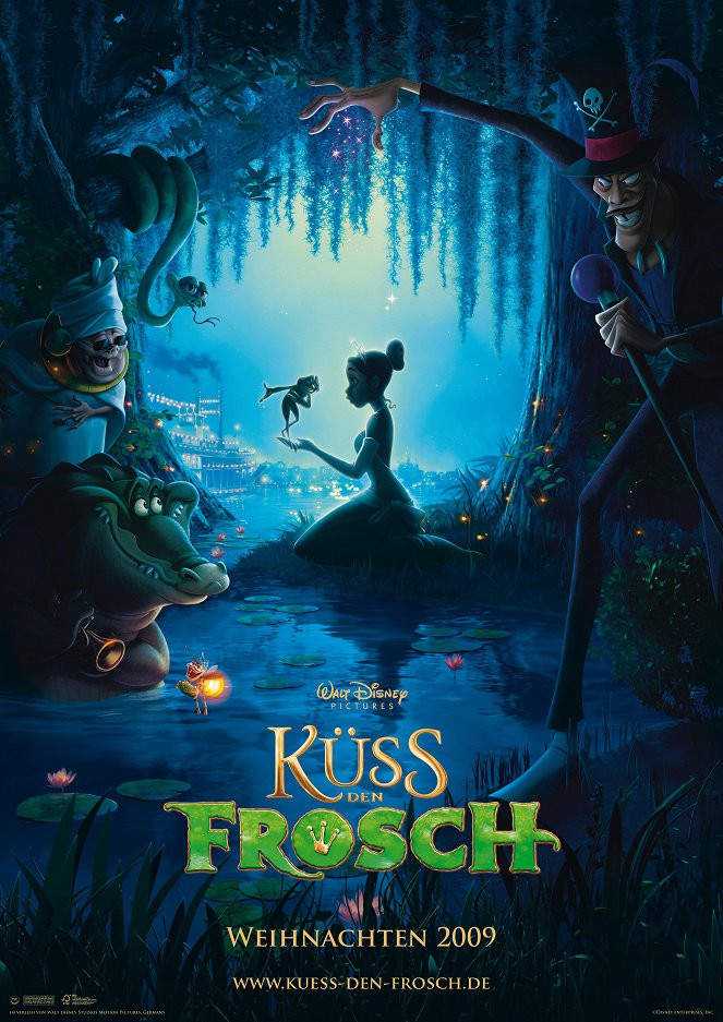 Küss den Frosch - Plakate