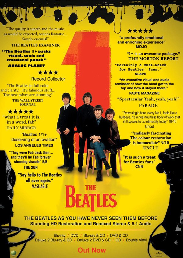 The Beatles: 1 - Julisteet