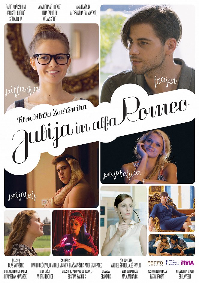 Julija in alfa Romeo - Posters