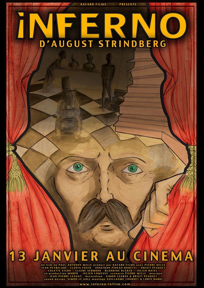 Inferno d'August Strindberg - Affiches
