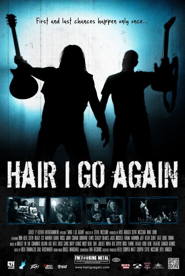 Hair I Go Again - Plakate