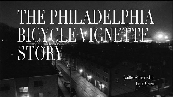 The Philadelphia Bicycle Vignette Story - Plakaty