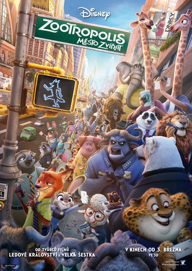 Zootropolis: Město zvířat - Plakáty