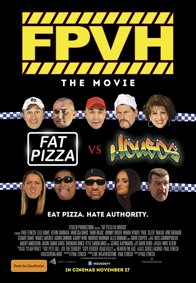 Fat Pizza vs. Housos - Affiches