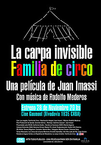 La carpa invisible. Familia de circo - Posters