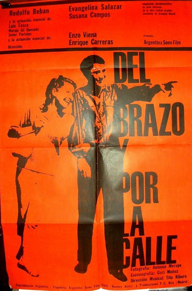 Del brazo y por la calle - Carteles