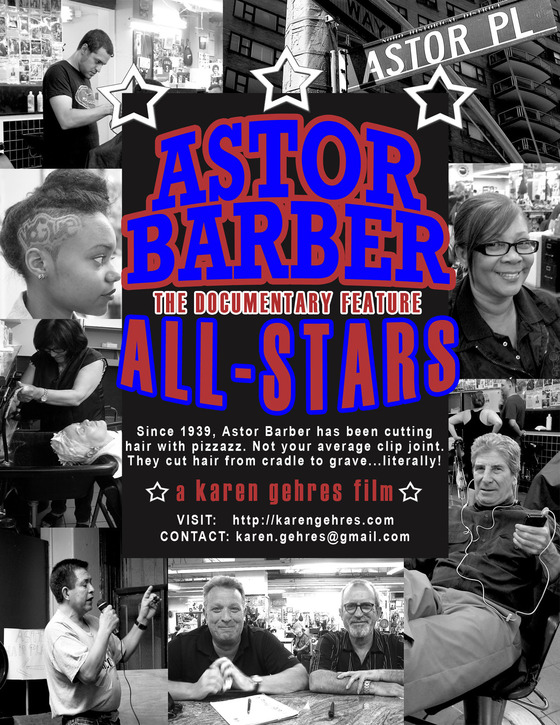 Astor Barber All-Stars - Plakate