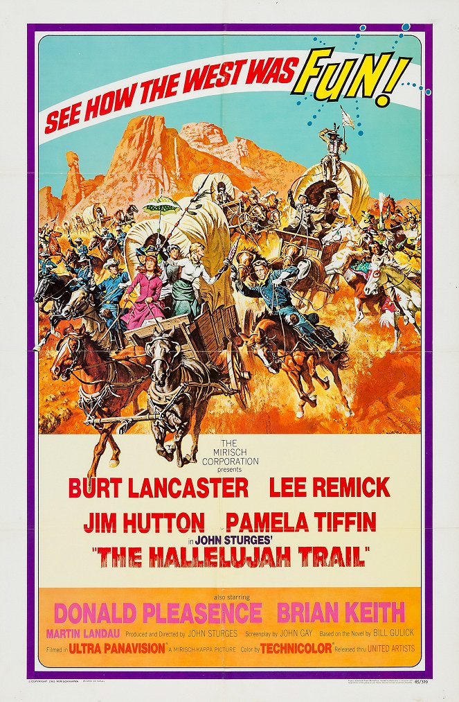 The Hallelujah Trail - Posters