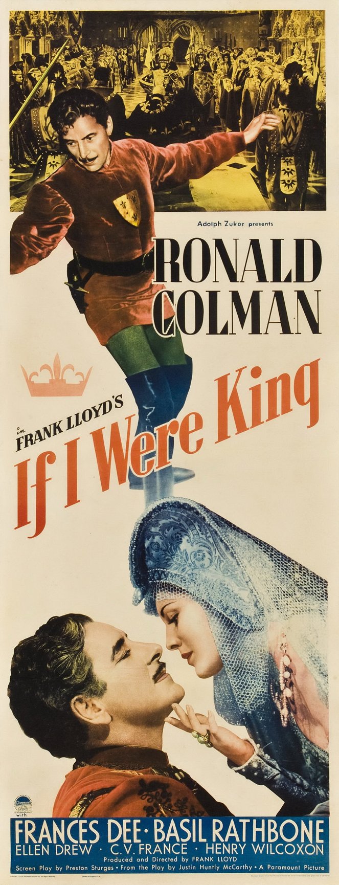If I Were King - Posters