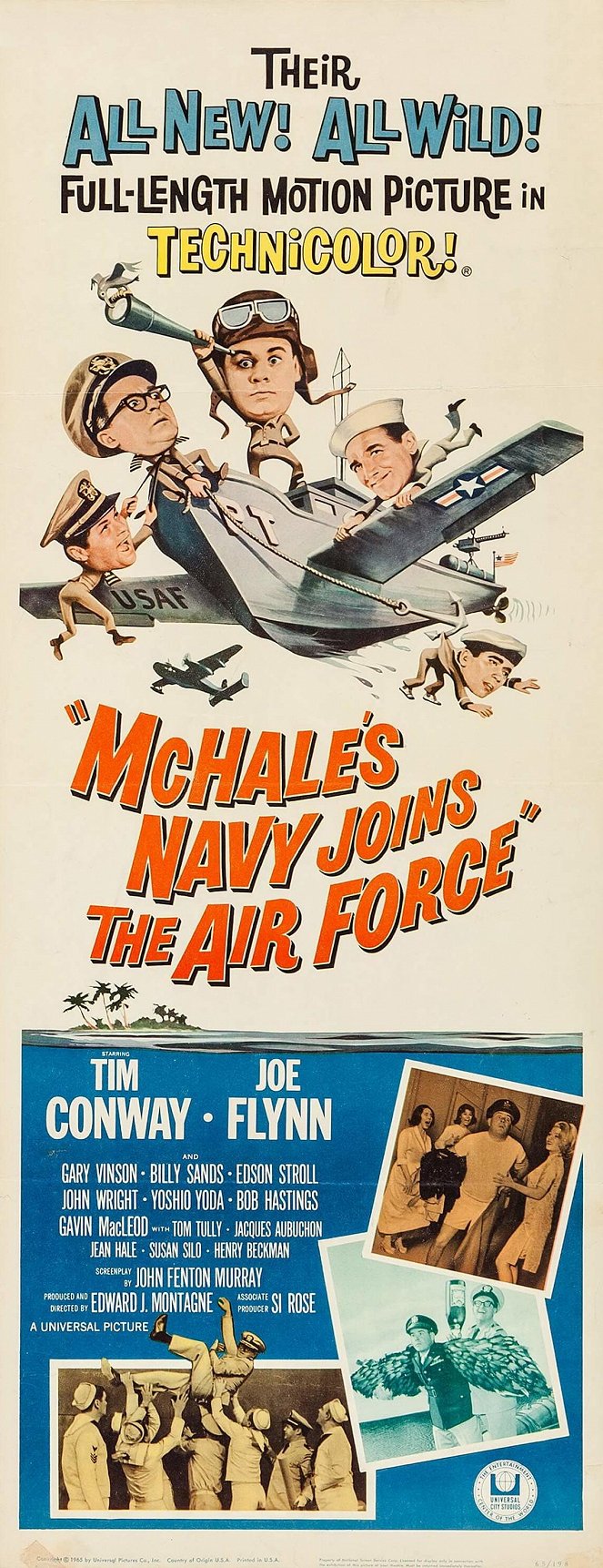 McHale's Navy Joins the Air Force - Plakate