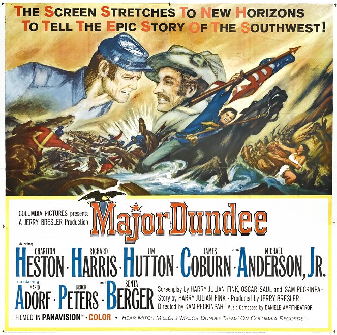 Major Dundee - Affiches