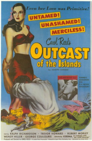 Outcast of the Islands - Plagáty