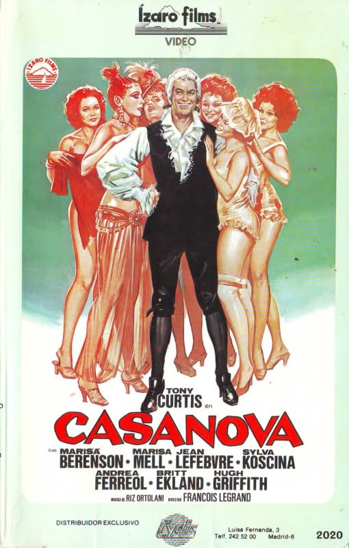 Casanova y compañía - Carteles
