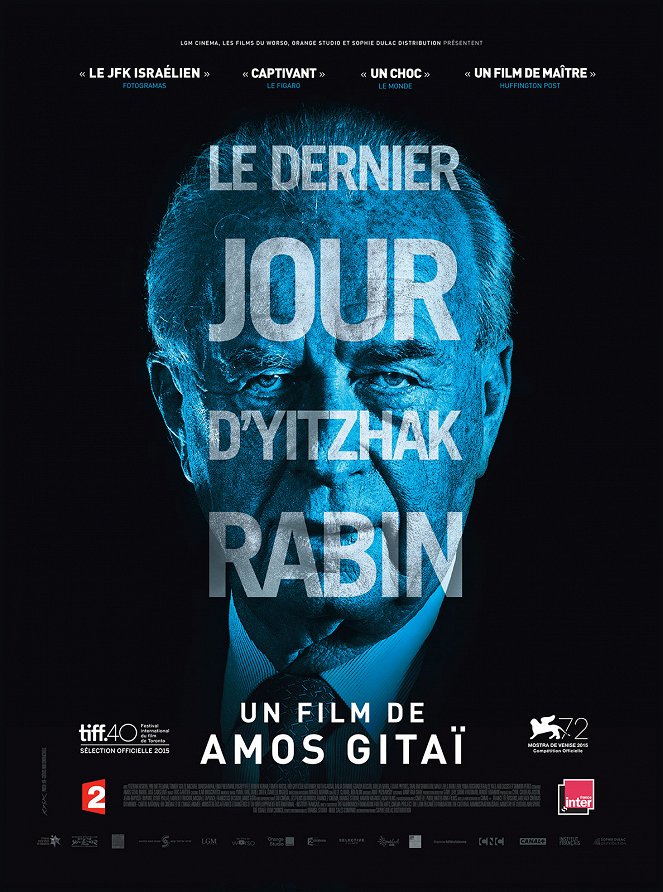 Le Dernier Jour d'Yitzhak Rabin - Affiches