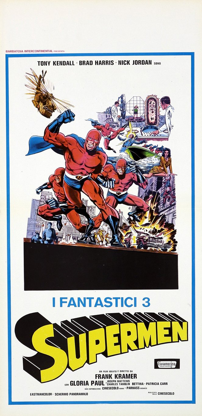 I fantastici tre supermen - Julisteet