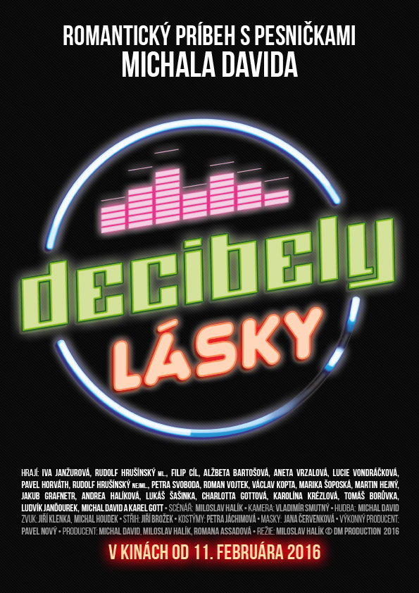 Decibely lásky - Plagáty