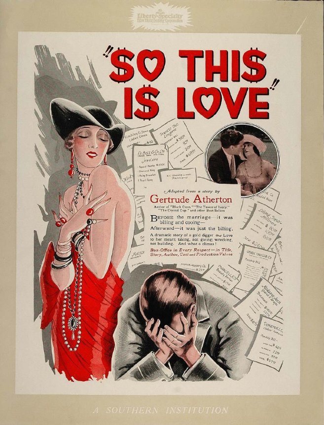 So This Is Love? - Affiches