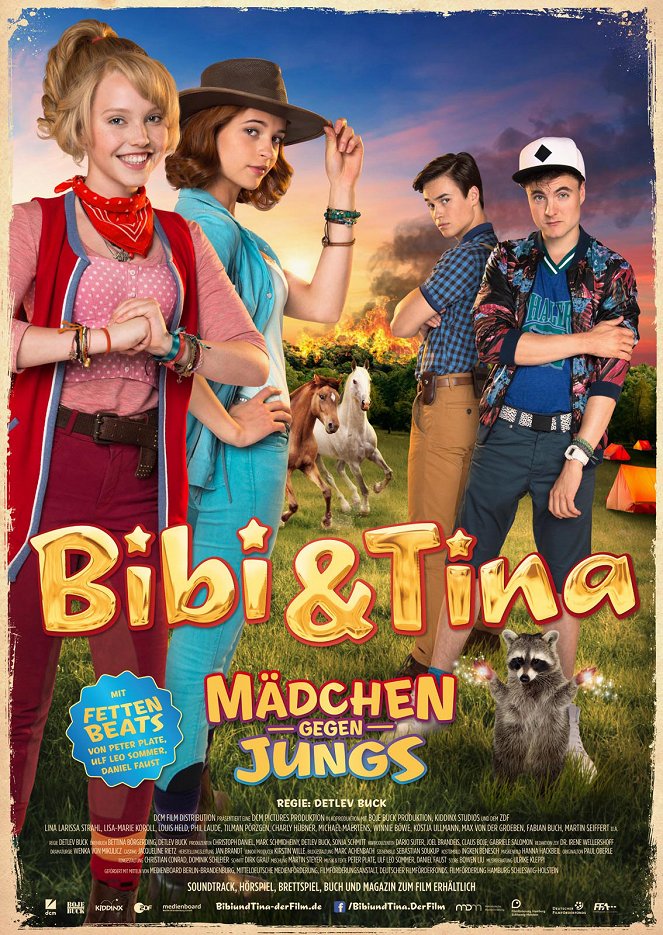 Bibi & Tina 3: Jongens tegen de meiden - Posters