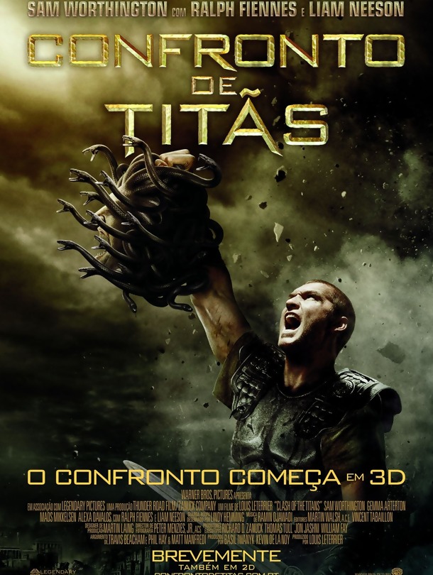 Confronto de Titãs - Cartazes