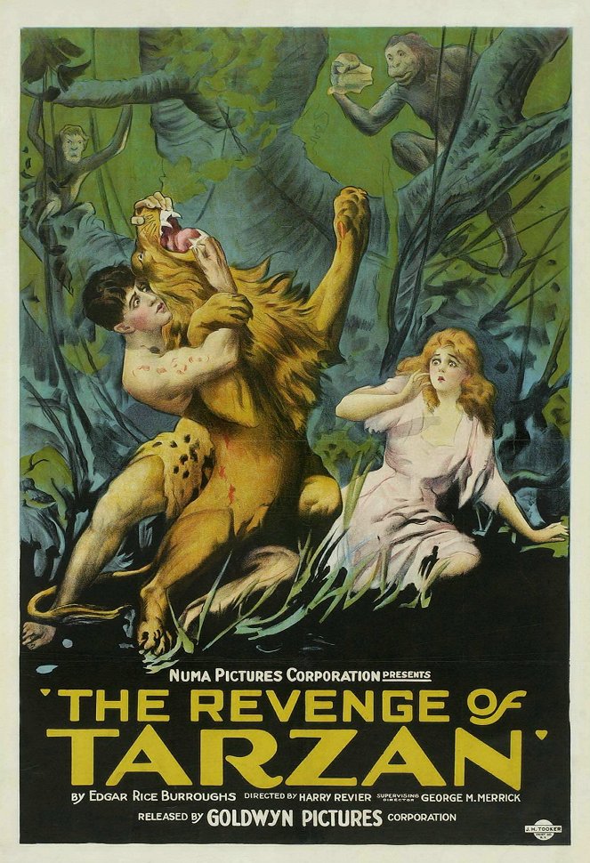 The Revenge of Tarzan - Julisteet