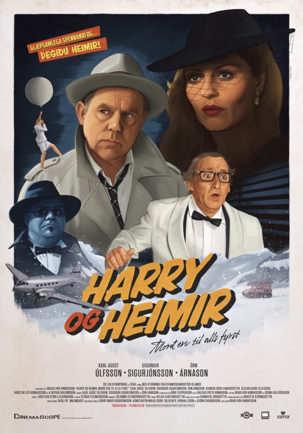 Harry a Heimir - Plakáty