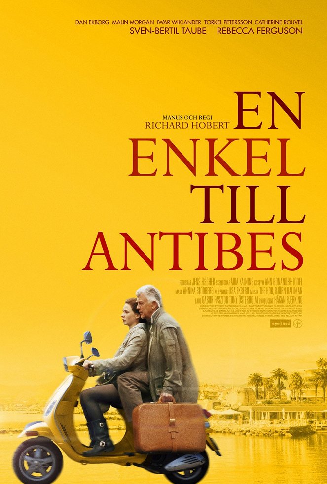 En enkel till Antibes - Julisteet