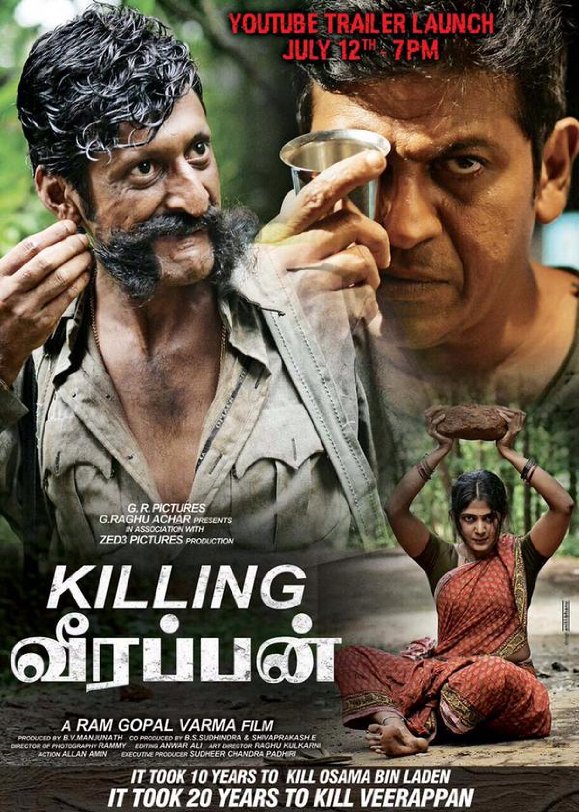 Killing Veerappan - Affiches