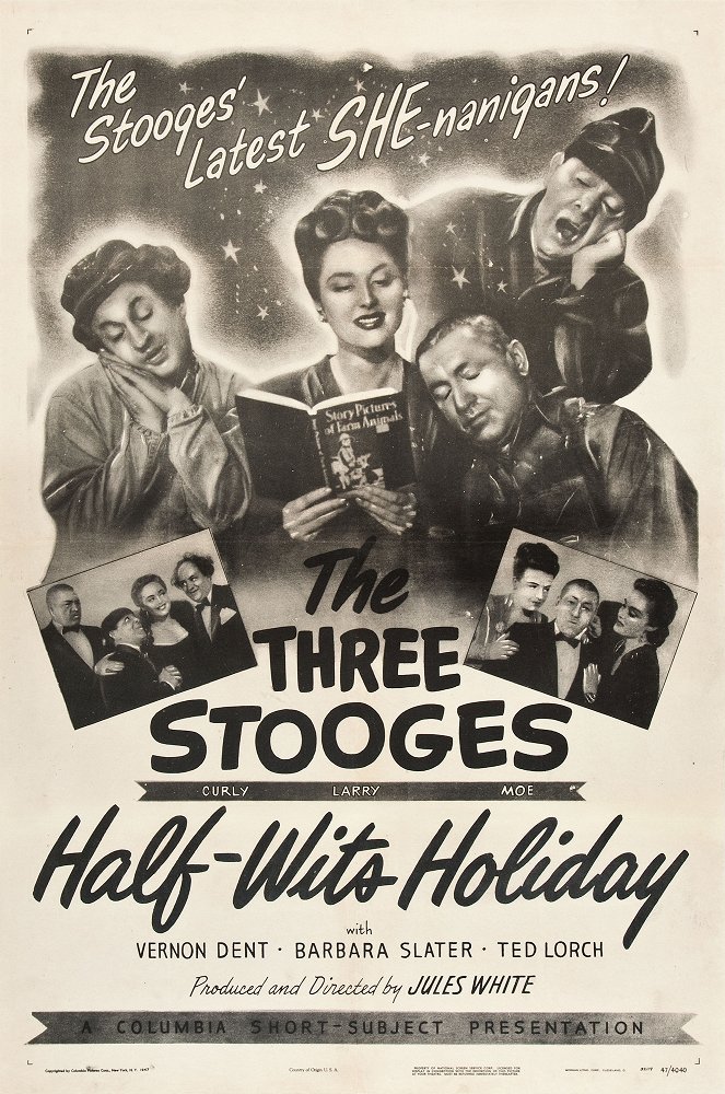 Half-Wits Holiday - Affiches
