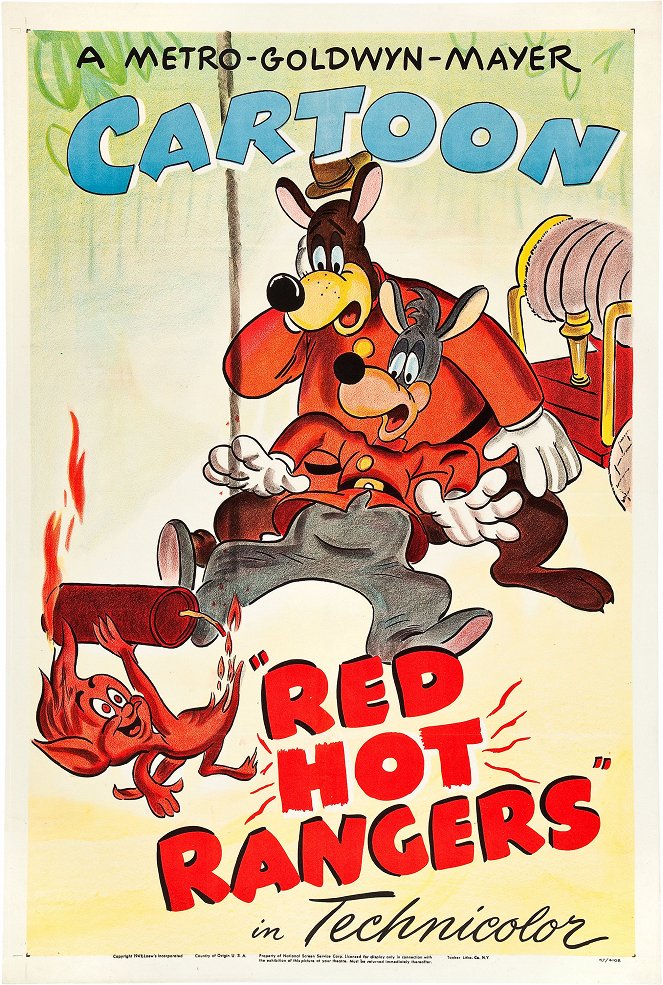Red Hot Rangers - Plakate