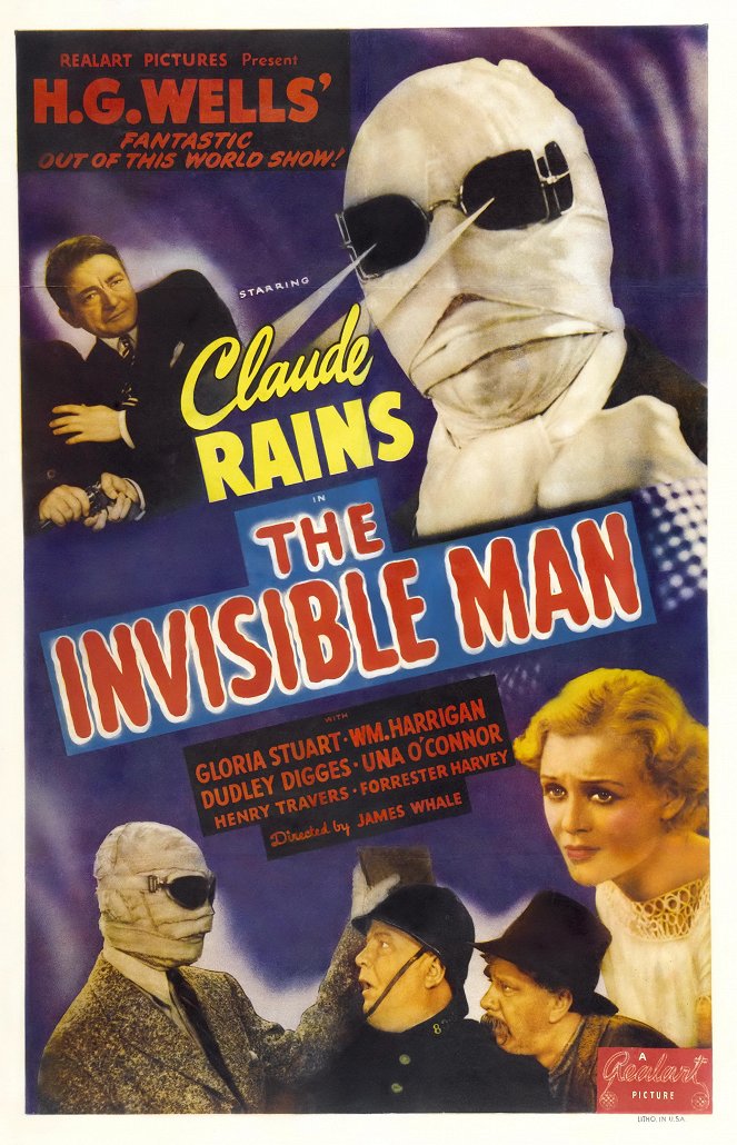 Niewidzialny człowiek - Plakaty