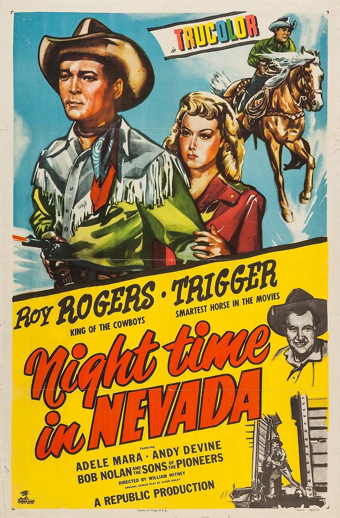Night Time in Nevada - Plagáty