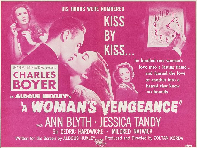 A Woman's Vengeance - Posters