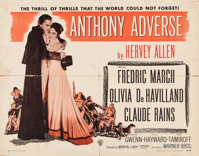 Anthony Adverse - Plakate