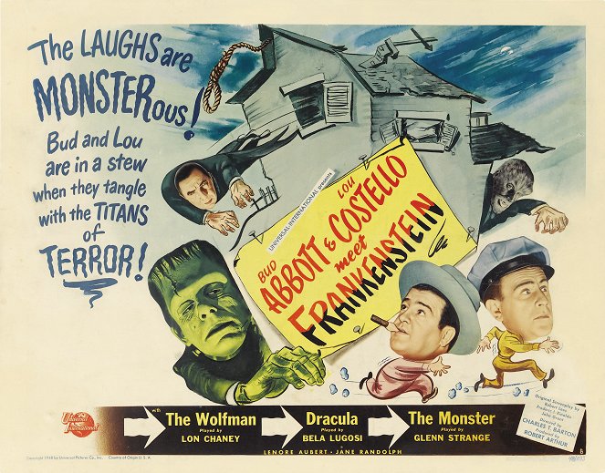 Abbott and Costello Meet Frankenstein - Plakaty